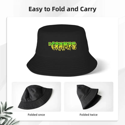 The Cramps Punk Rock Reversible Summer Bucket Hat