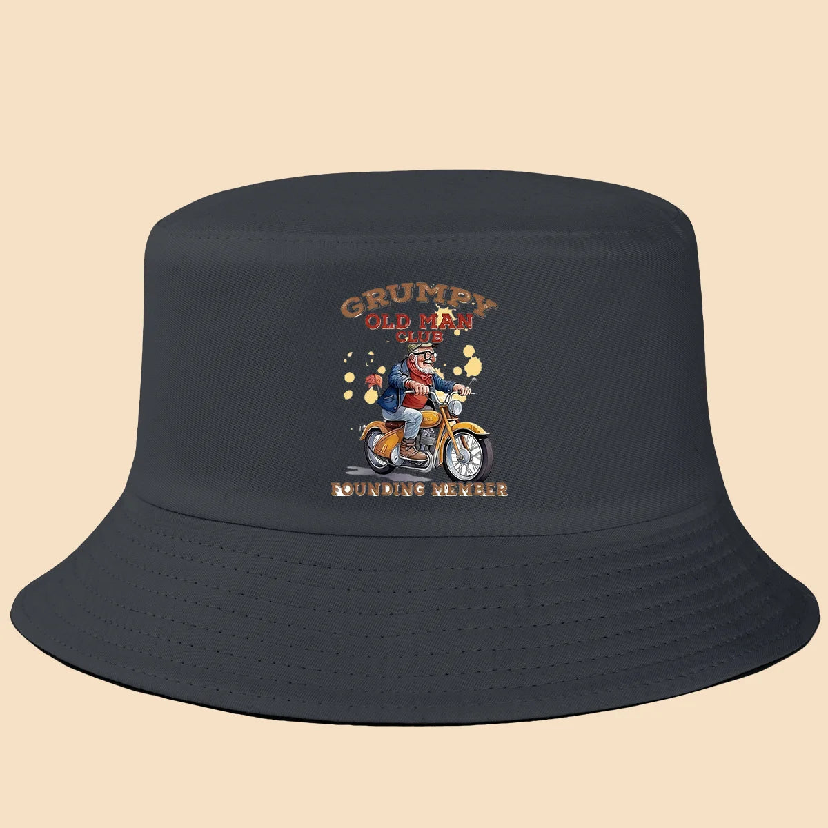 Grumpy Old Man Club Bucket Hat