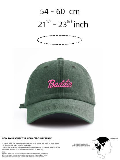Baddie Retro Dad Baseball Cap