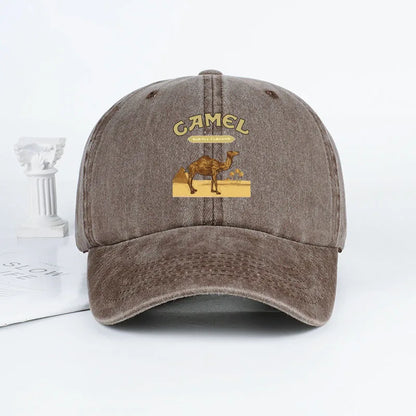 Camel Print Classic Vintage Baseball Cap