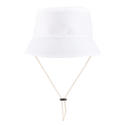 Kids Bucket Hat Summer Solid Color Fisherman Cap