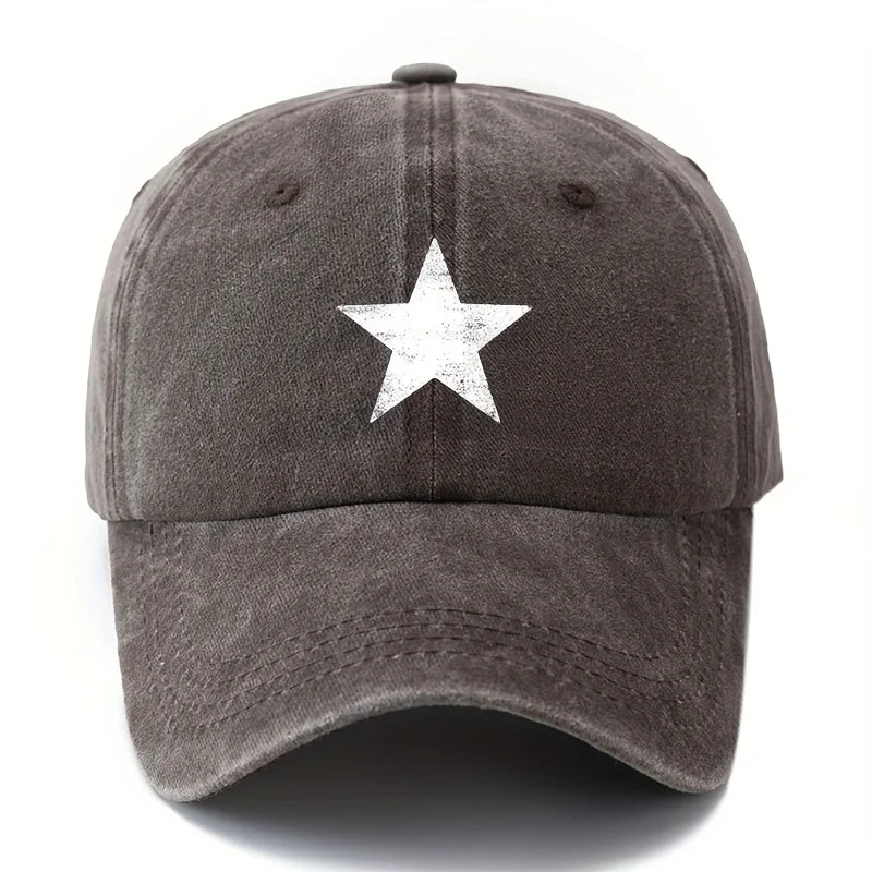 Pentagram Print Outdoor Baseball Cap