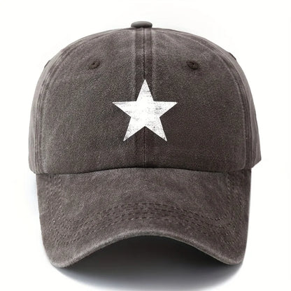 Pentagram Print Outdoor Baseball Cap