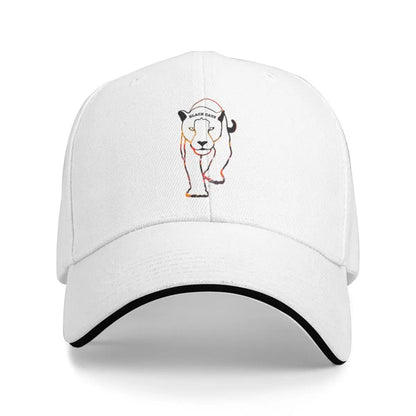 Black Cats Outline Baseball Cap