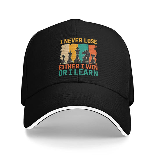 I Win Or I Learn Baseball Cap