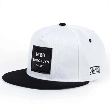 Brooklyn Embroidered Hip Hop Snapback Cap