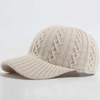 New Knitted Baseball Cap Women Fashion Men