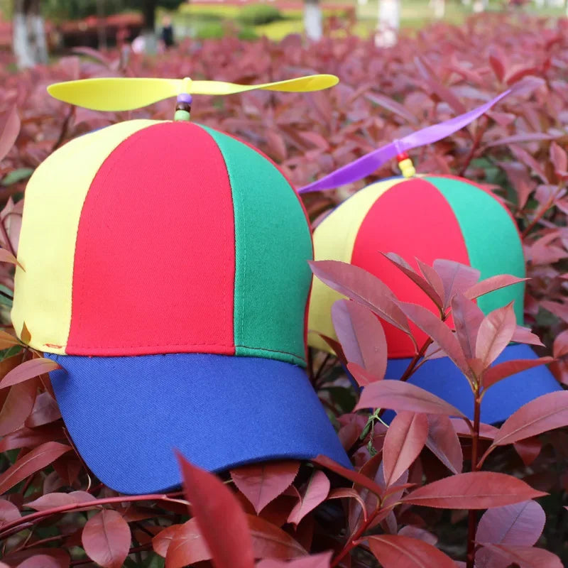 Fashion Colorful Bamboo Dragonfly Patchwork Baseball Cap Adult Size 52-61Cm