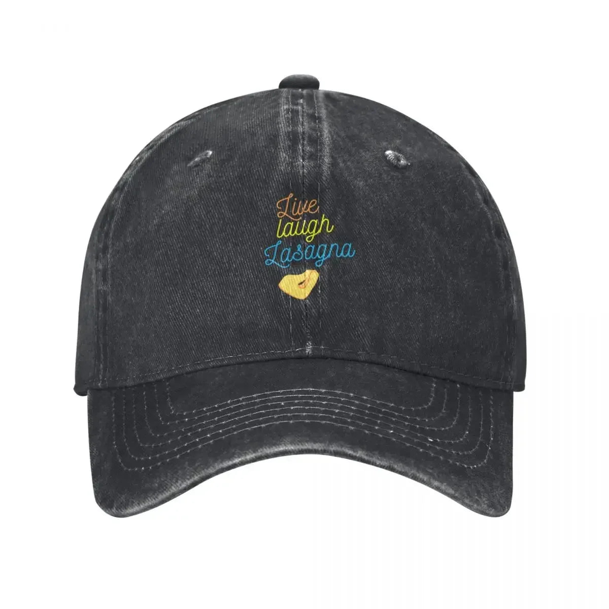 Live Laugh Lasagna Italian Kitchen Baseball Cap
