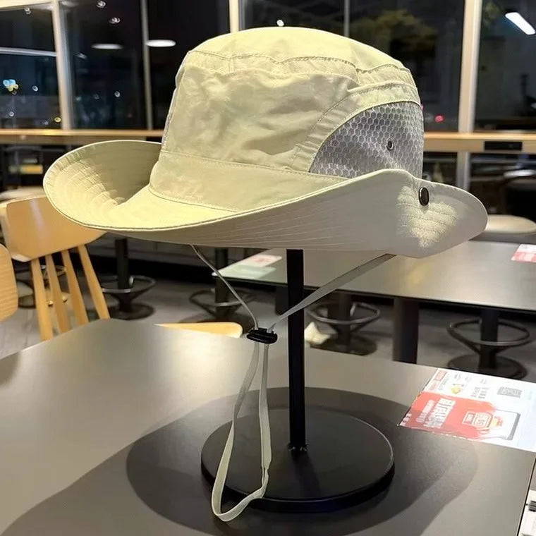 Adjustable Quick-Dry UV Protection Fishing Bucket Hat
