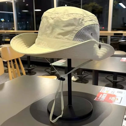 Adjustable Quick-Dry UV Protection Fishing Bucket Hat