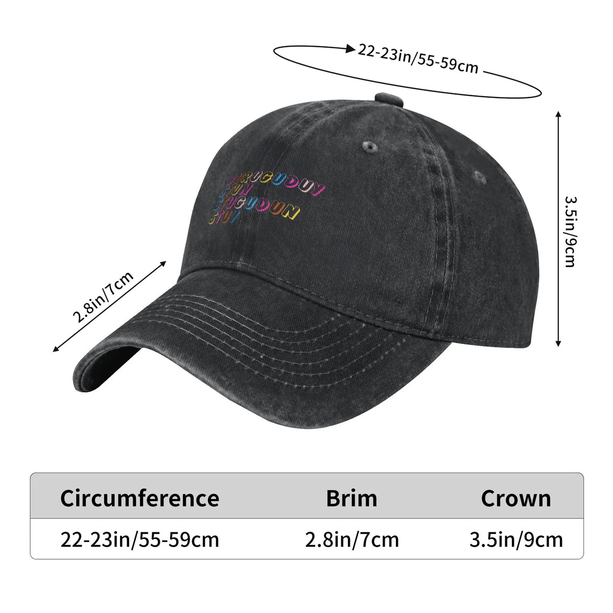 Buruguduy Parokyani Edgar Fashion Baseball Cap