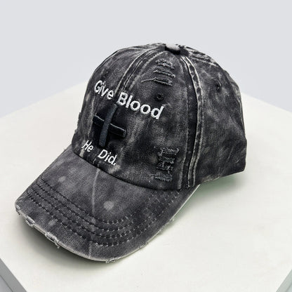 New Unisex Letter Embroidery American Vintage Baseball Hats