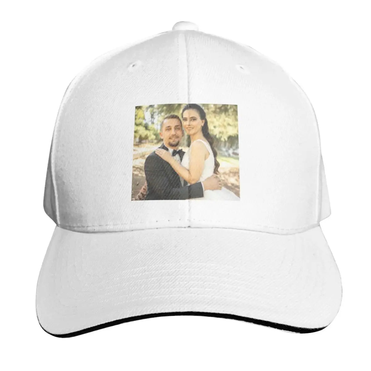 Personalised Wedding Photo Custom Baseball Cap