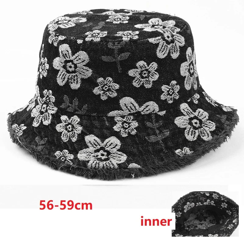 Washed Cotton Short Brim Bucket Hat