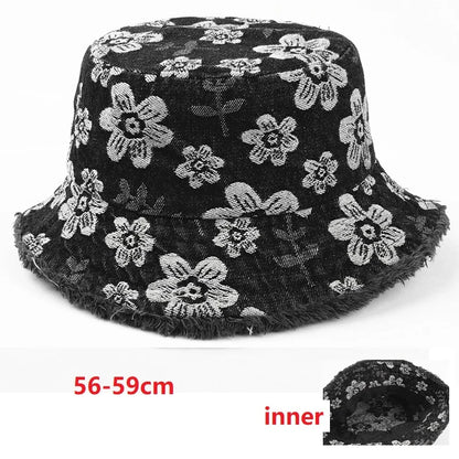 Washed Cotton Short Brim Bucket Hat
