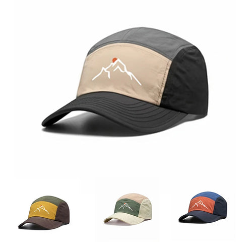 1pc Trendy Outdoor Style Patchwork Baseball Cap
