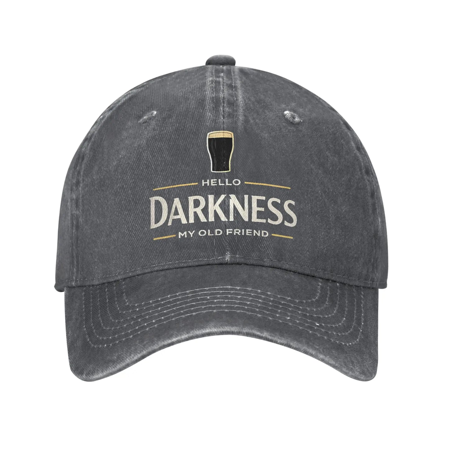 Hello Darkness Beer Baseball Cap