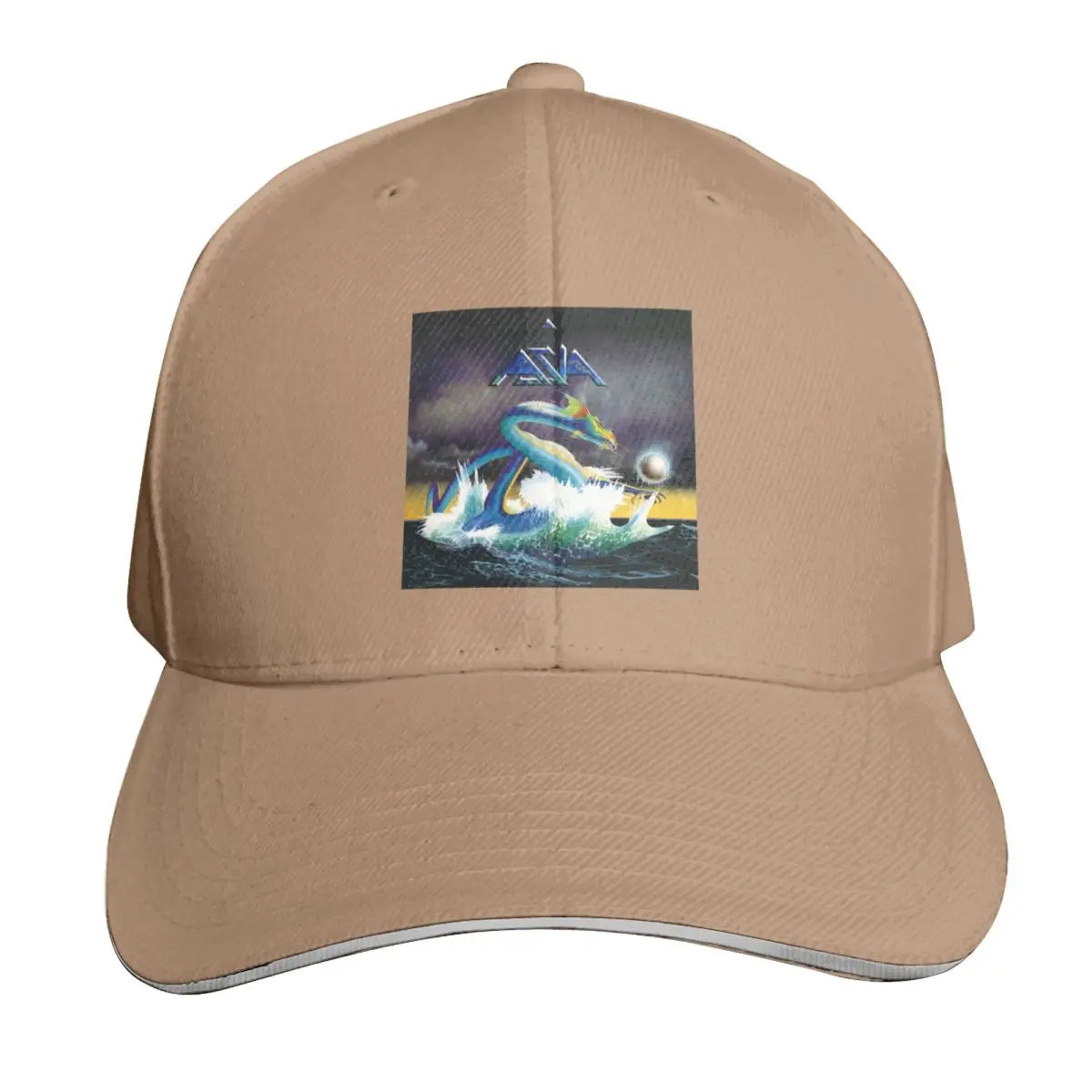 Asia Asia Vintage Graphic Baseball Cap