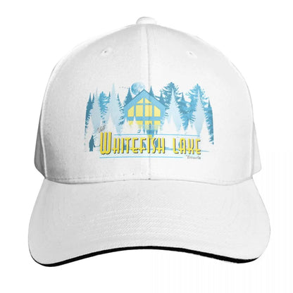 Bonfire In The Beach Vintage Baseball Cap