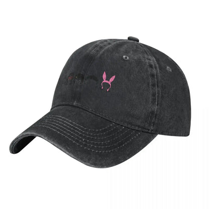 The Belcher Family Designer Black Golf Baseball Cap