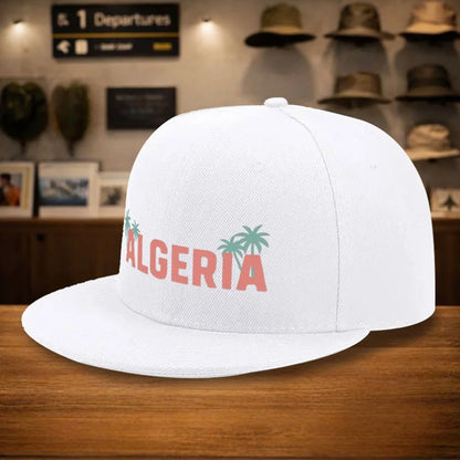Algeria Palm Trees Snapback Cap