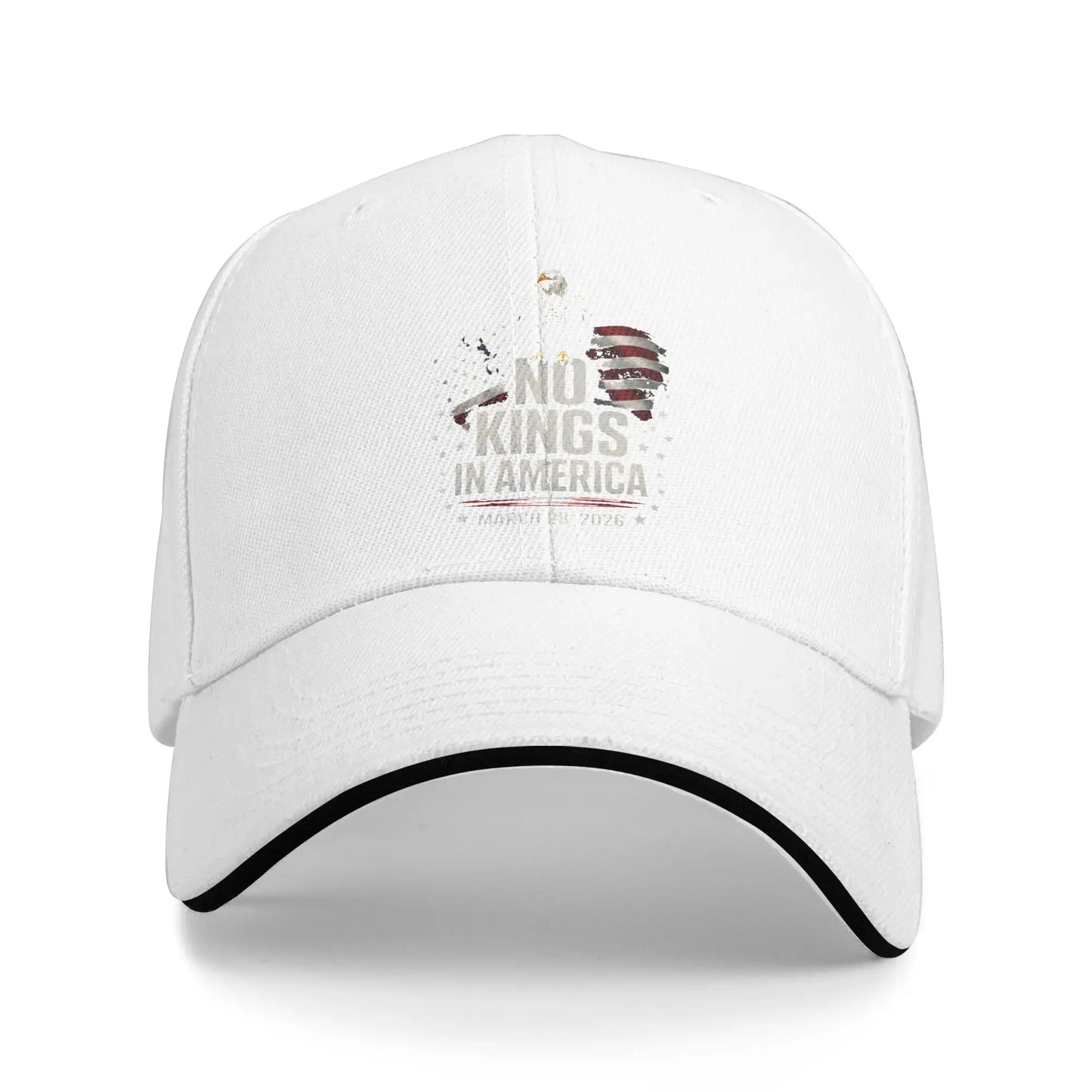 No Kings Unisex Custom Logo Trucker Baseball Cap