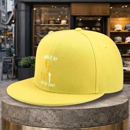 Walk By Faith Snapback Cap