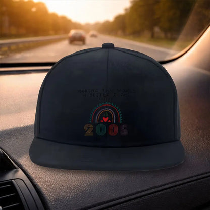 2005 Rainbow Heart Snapback Cap Style
