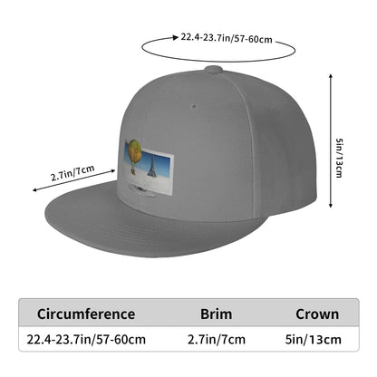Fashion 3D TV Commuting Snapback Cap
