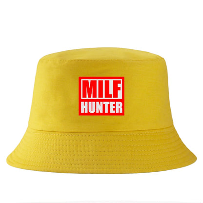 MILF Hunter Reversible Casual Bucket Hat Unisex