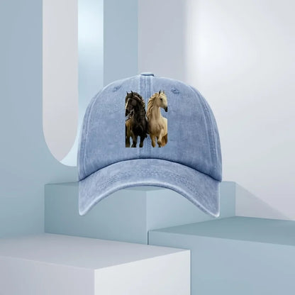 3D Horse Print Fashion Baseball Cap