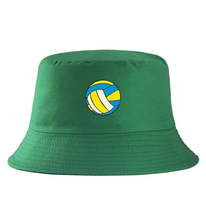 Volleyball Sport Print Bucket Hat