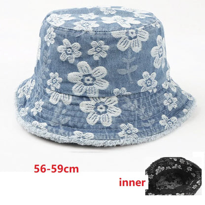 Washed Cotton Short Brim Bucket Hat