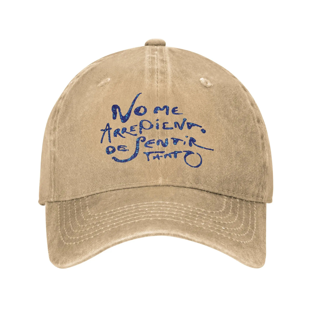 K-Karoled NMADST New Album Distressed Denim Baseball Cap