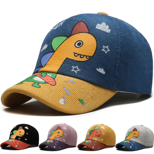 Four Seasons Little Dinosaurs Children's Hats Children's Baseball Caps