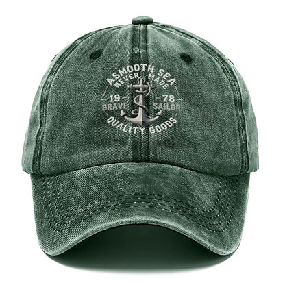 Vintage Washed Denim Baseball Cap