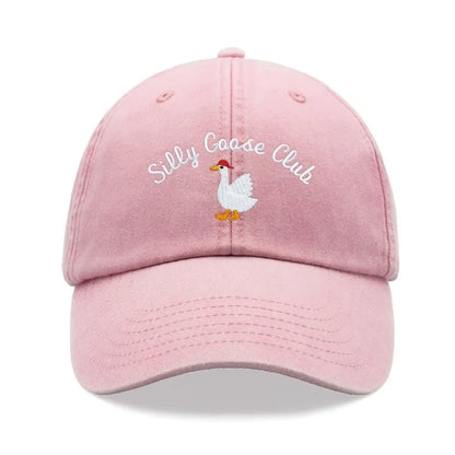 Vintage Chicken Print Adjustable Baseball Cap