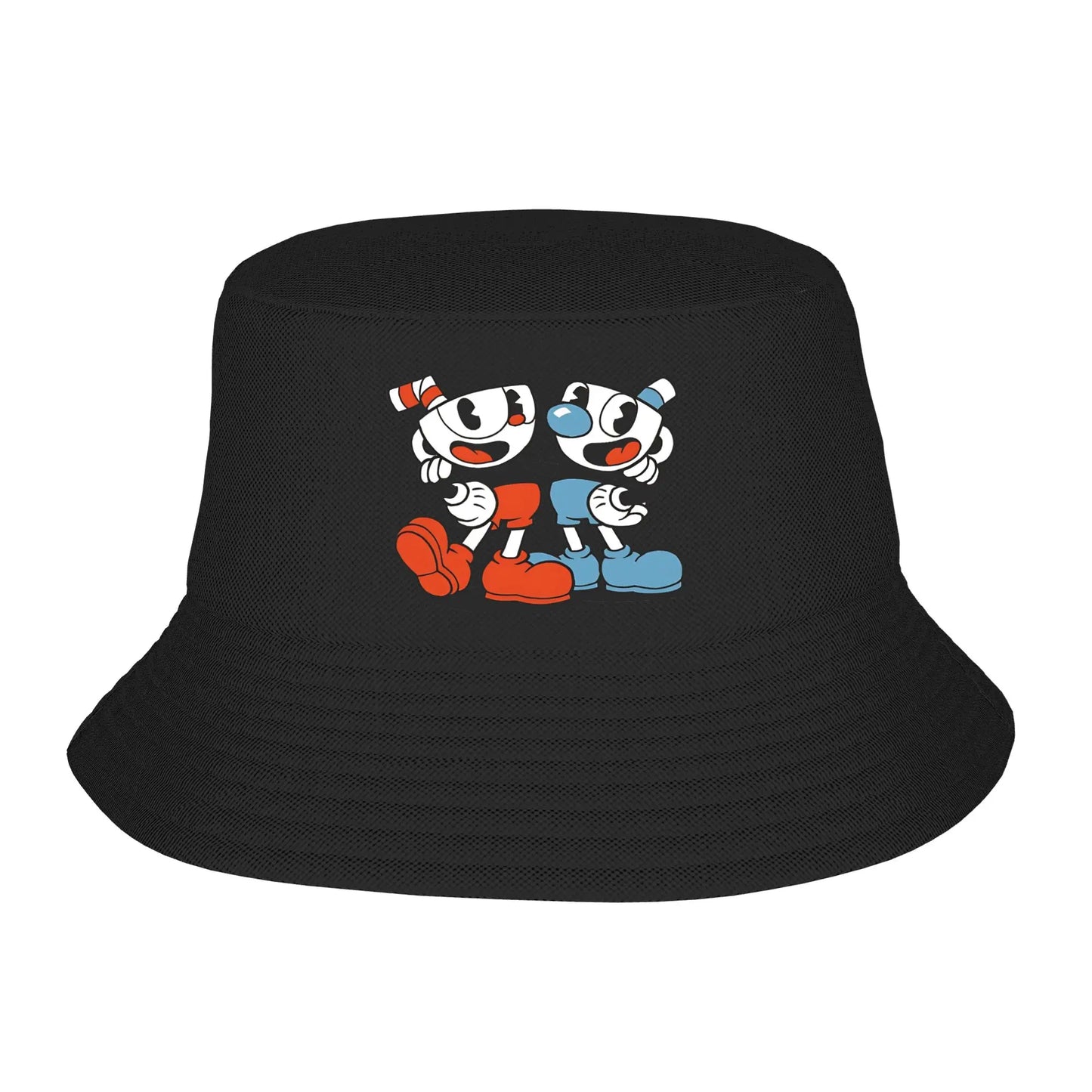 Cuppheads Bucket Hat Harajuku Fisherman Caps