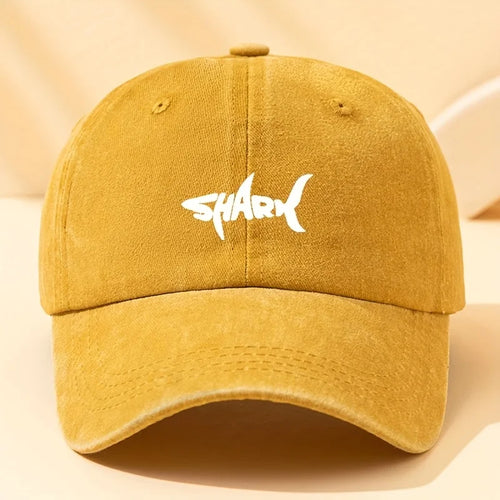 Fashion Shark Print Baseball Cap