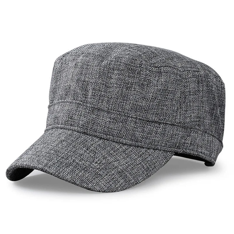 Oversize XXL Faux Linen Men Women Baseball Cap Size 56-59cm 60-65cm