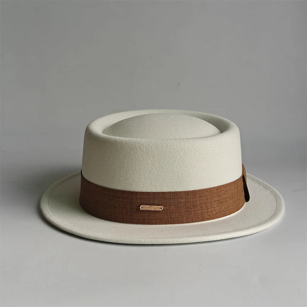 Autumn And Winter Fedora Hat For Women