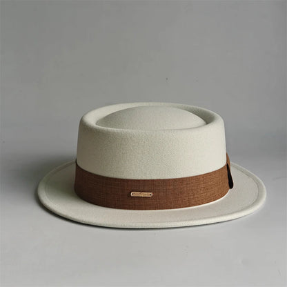 Autumn And Winter Fedora Hat For Women