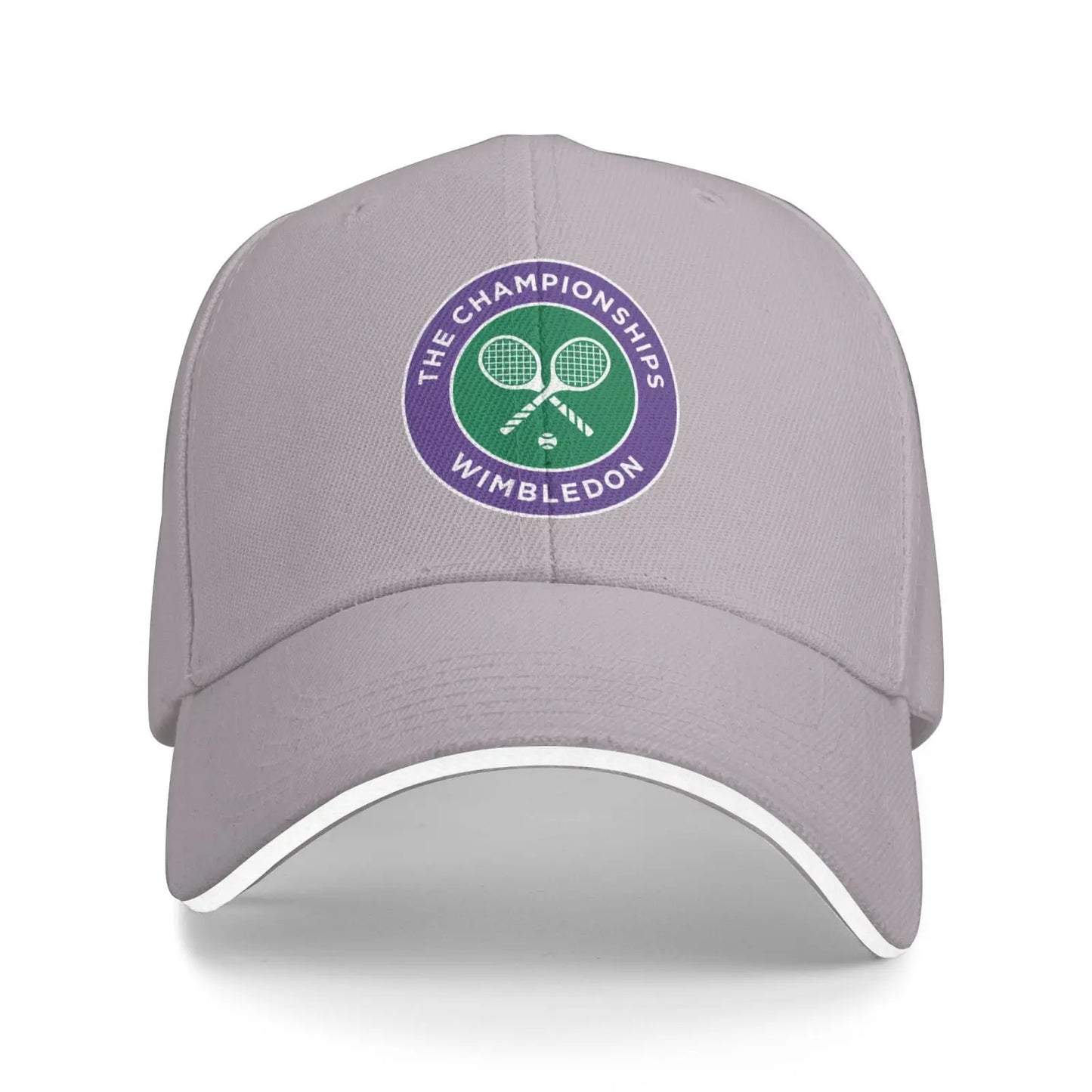 Wimbledon The Championship Tennis Grand Slam Print Baseball Cap