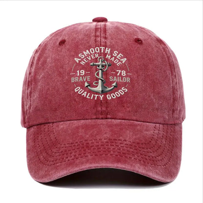 Vintage Washed Denim Baseball Cap