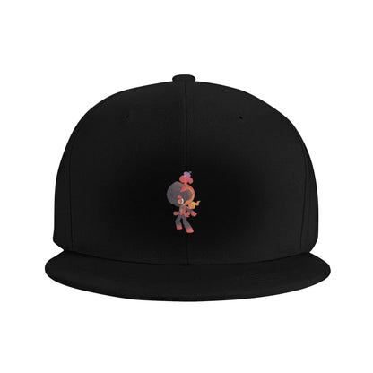 Charcoal Cerulean Fire Knight Snapback Cap