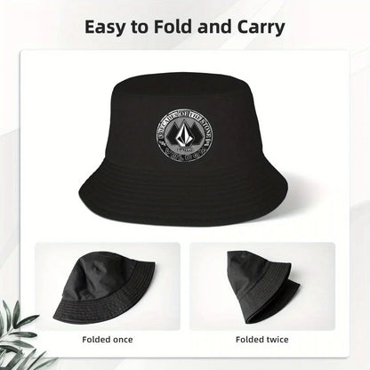 Volcom Logo Printed Summer Beach Bucket Hat
