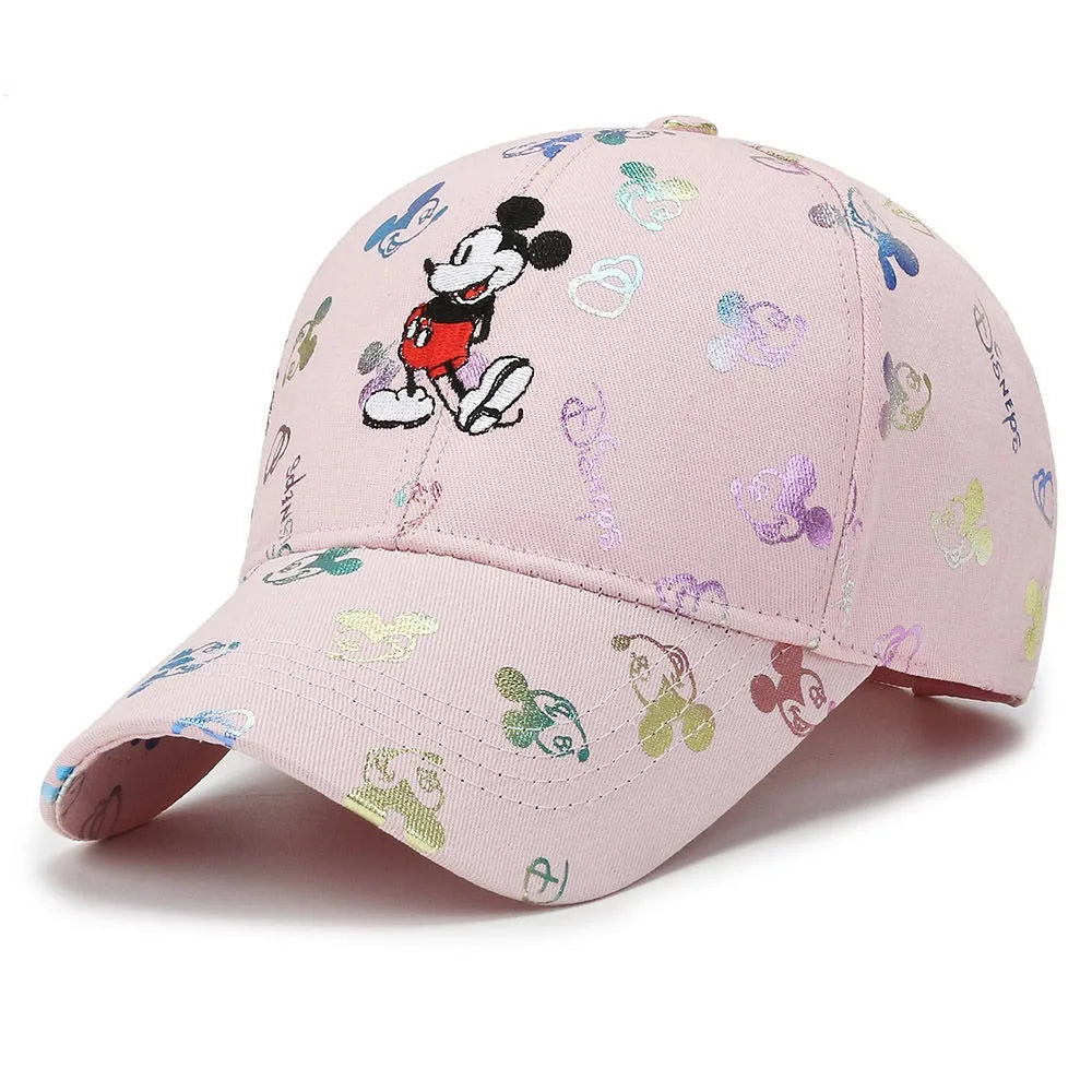 Hot Sale Women Cartoon Cap Mickey Mouse Baseball Cap Size 55-60cm