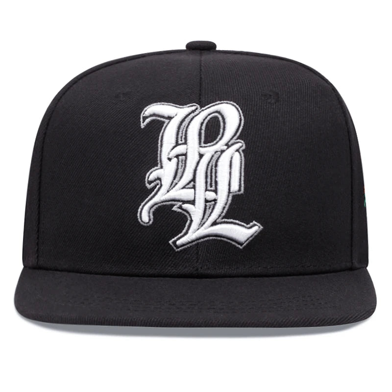 Fashion Letter Embroidered Snapback Cap