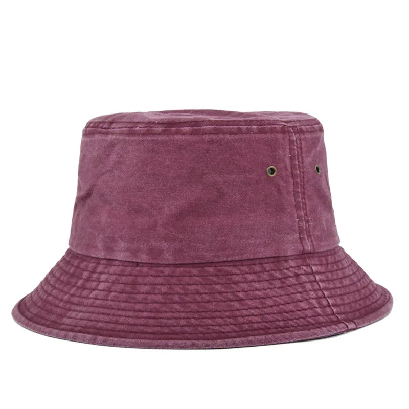 Vintage Washed Style Bucket Hats
